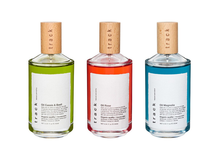 トラックオイル カシス＆バジル・ローズ・マグノリア（ヘアオイル