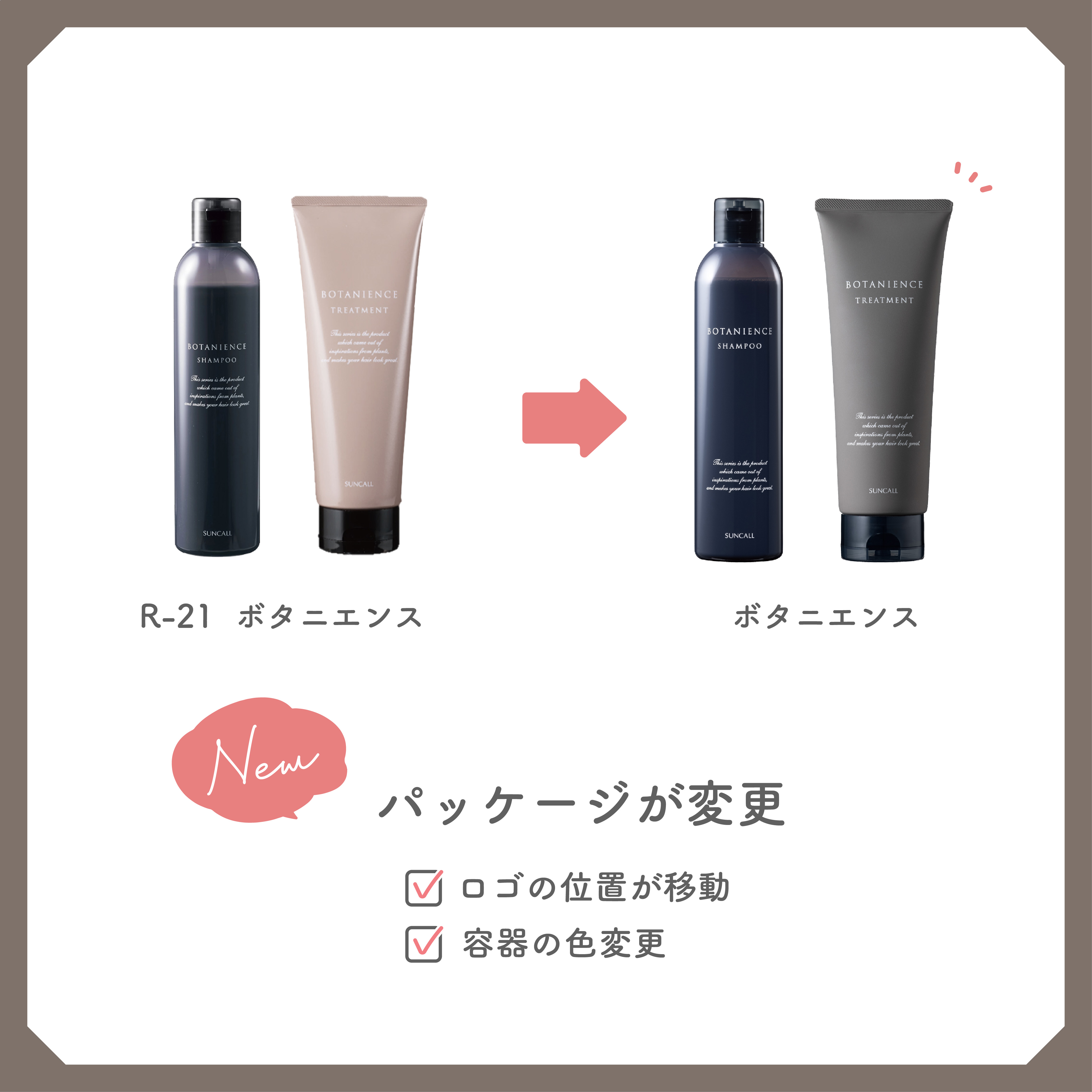 リニューアル】サンコール ボタニエンス シャンプー 50ml/275ml/500ml