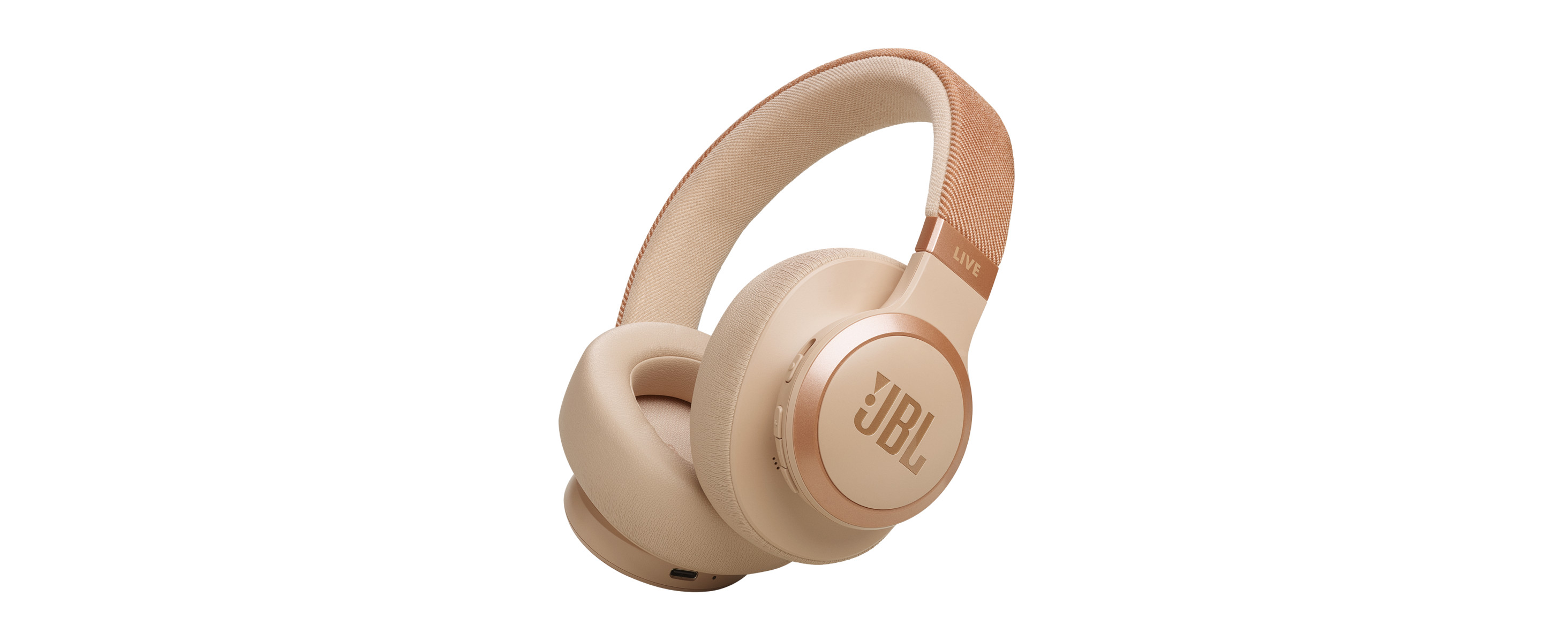 JBL Live 770NC Headphones, True Adaptive Noise Cancelling, 65