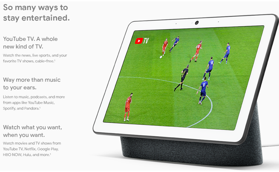 Google Nest Hub Max - Smart Home Speaker and 10 in. Display with