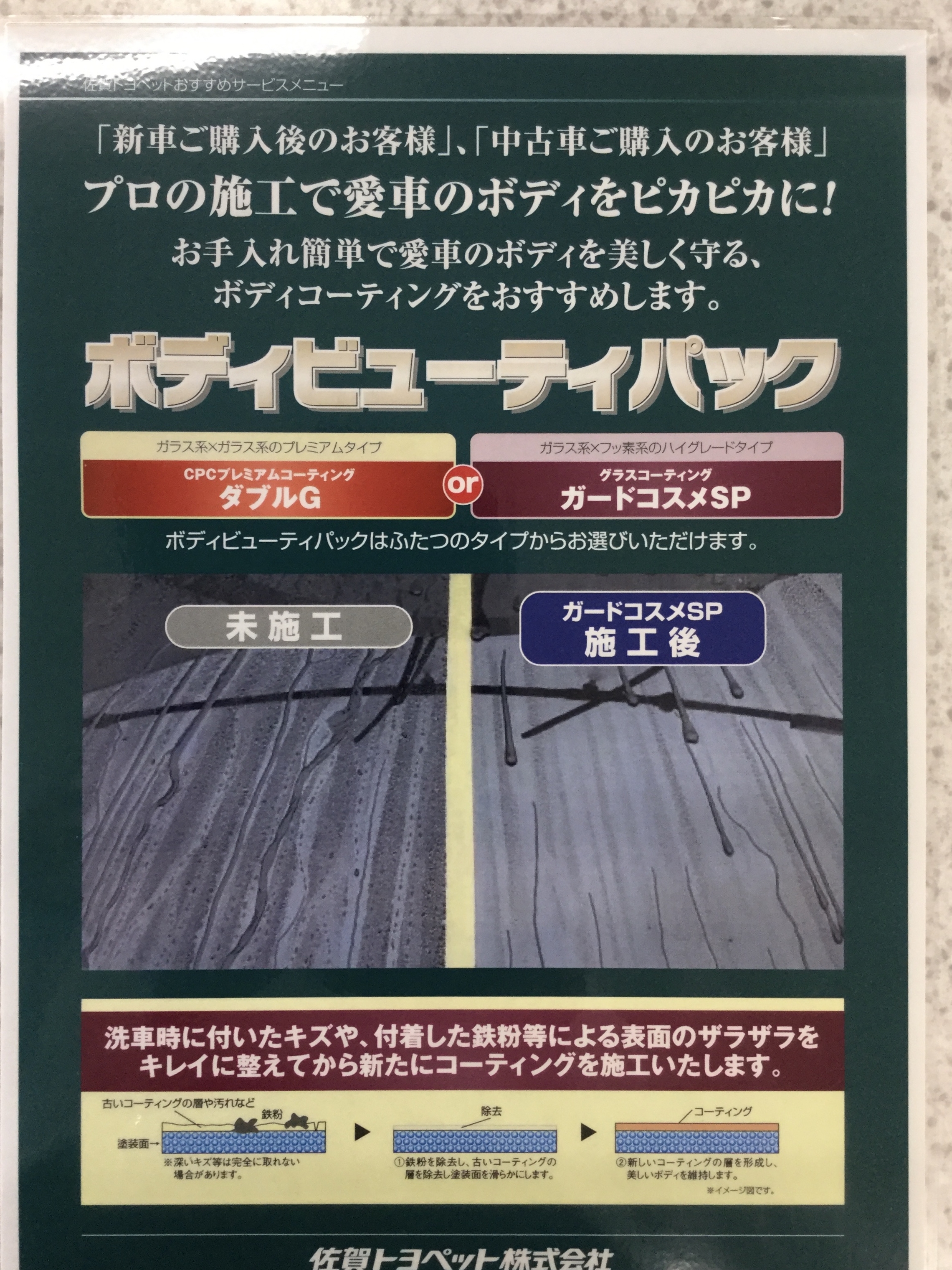 ✨コーティングメニューのお知らせ✨