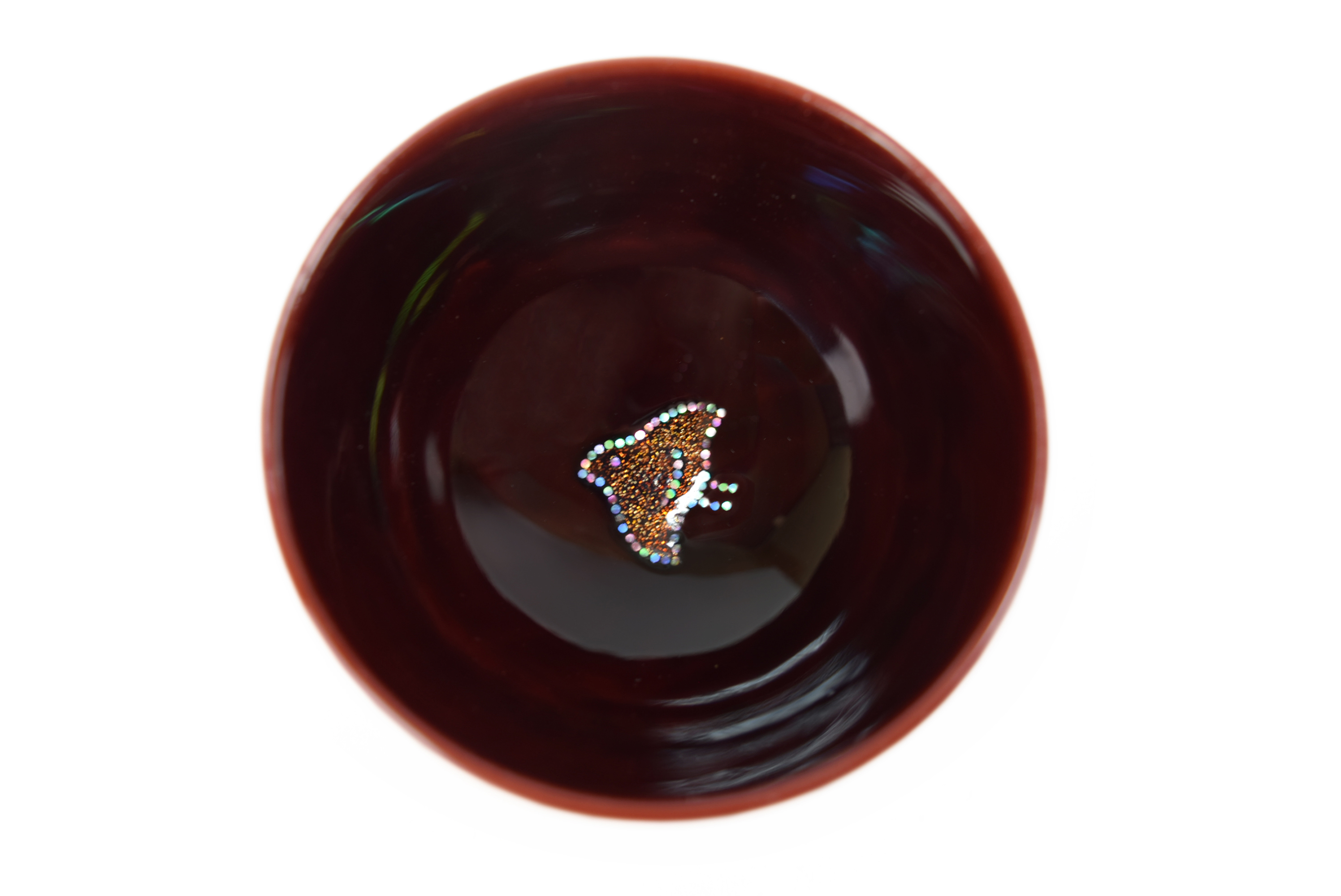 宣徳銅 金工細工浮き彫り『千鳥水模様』 火鉢 香炉 煎茶瓶掛 重さ3.9