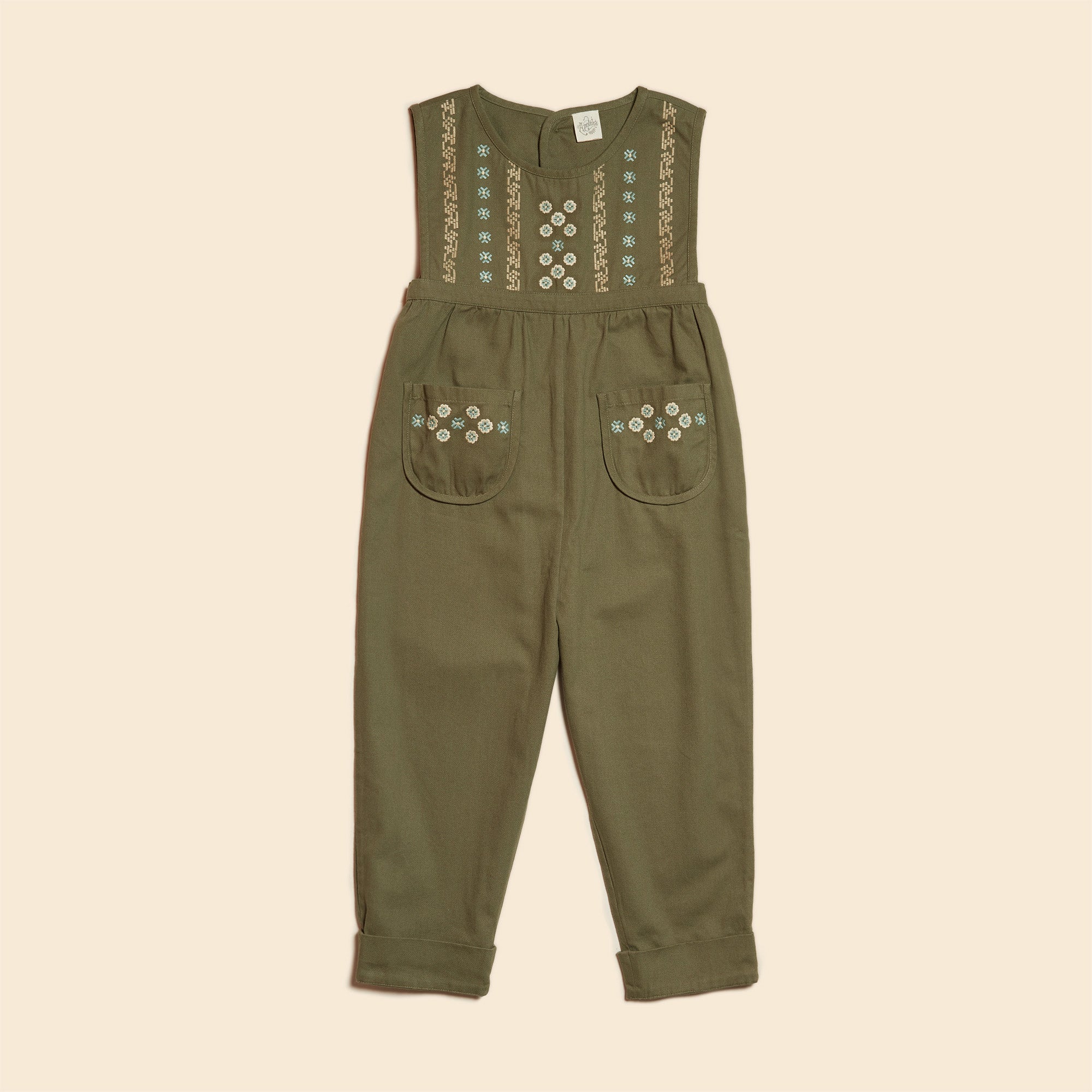 Bibi' Jumpsuit - Forest – Sage Kids