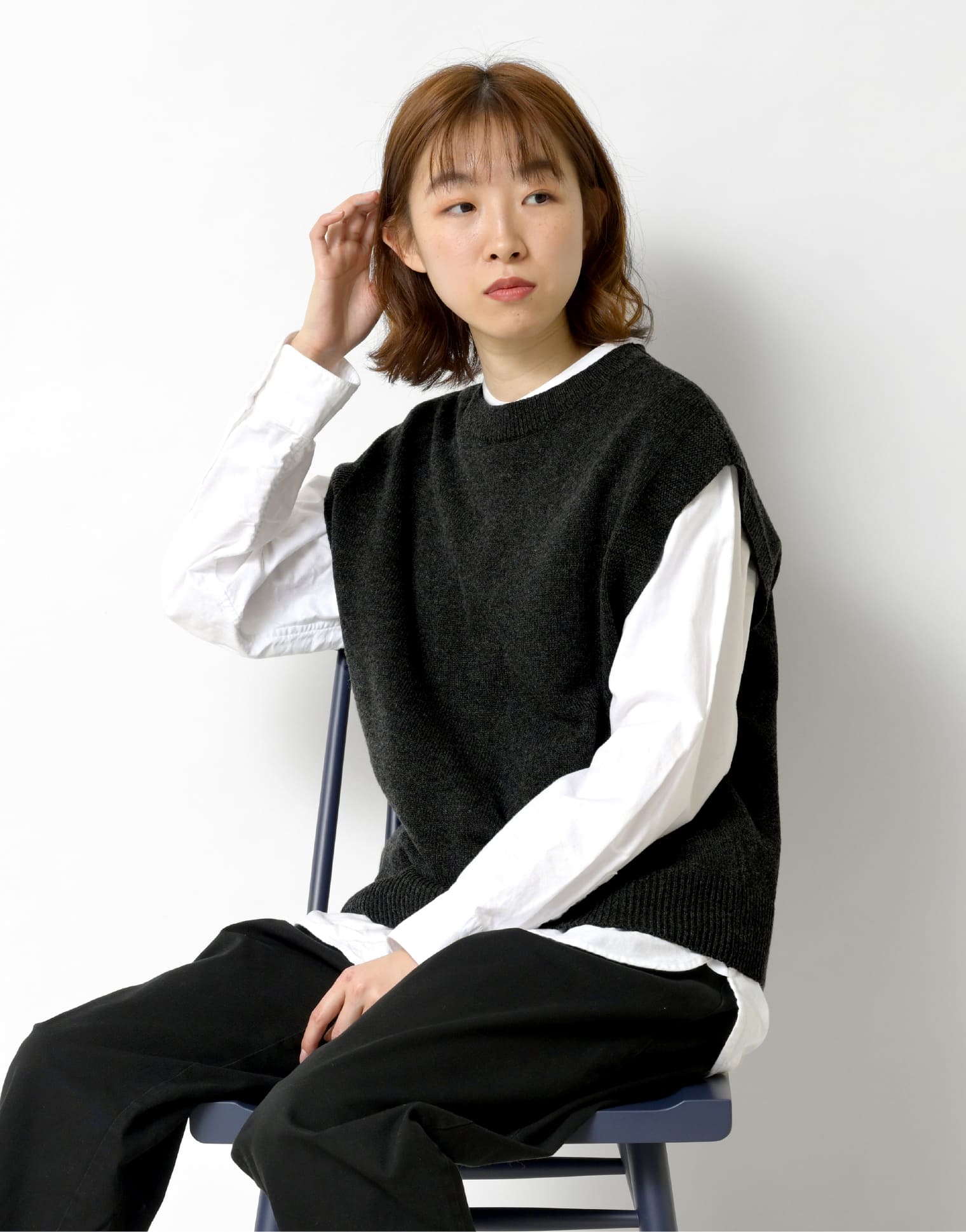 ssstein ニットベスト ウール サイズS 定価48400円 ssstein - 【残り