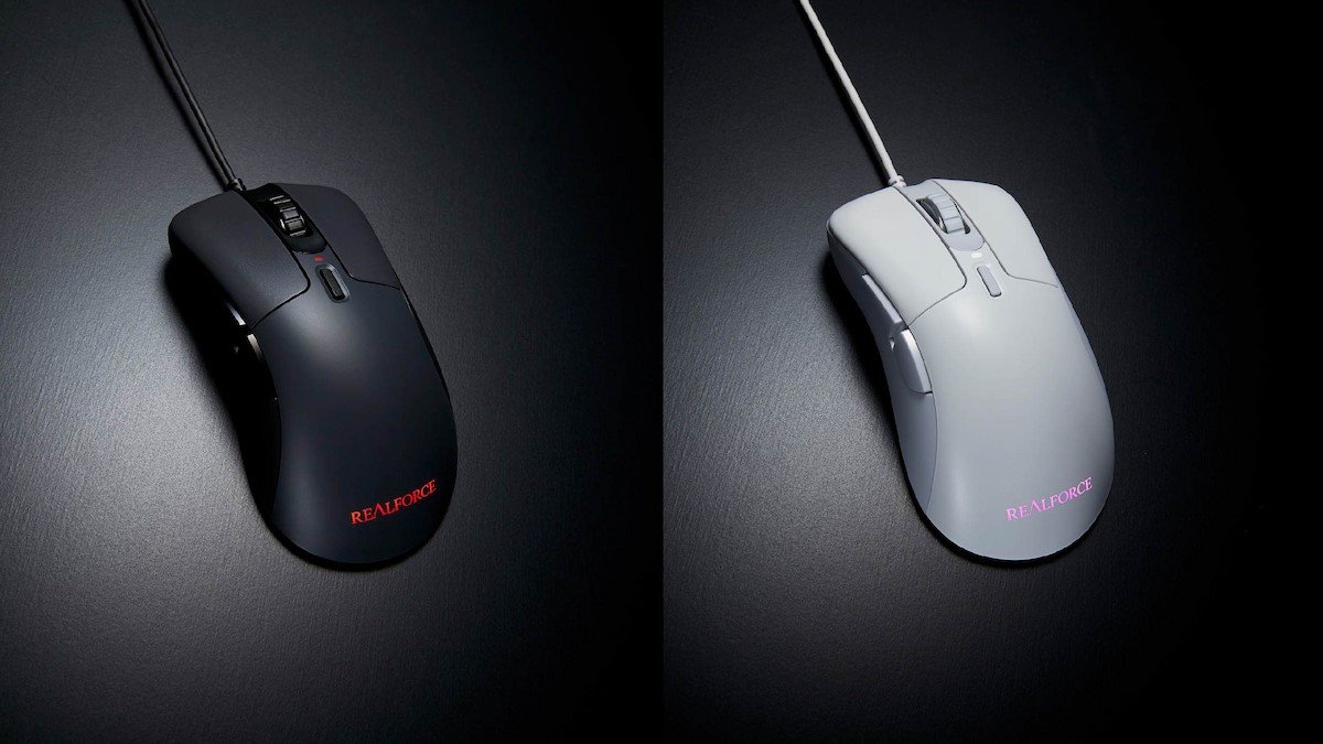 REALFORCE MOUSE, which had been discontinued, is back! REALFORCE