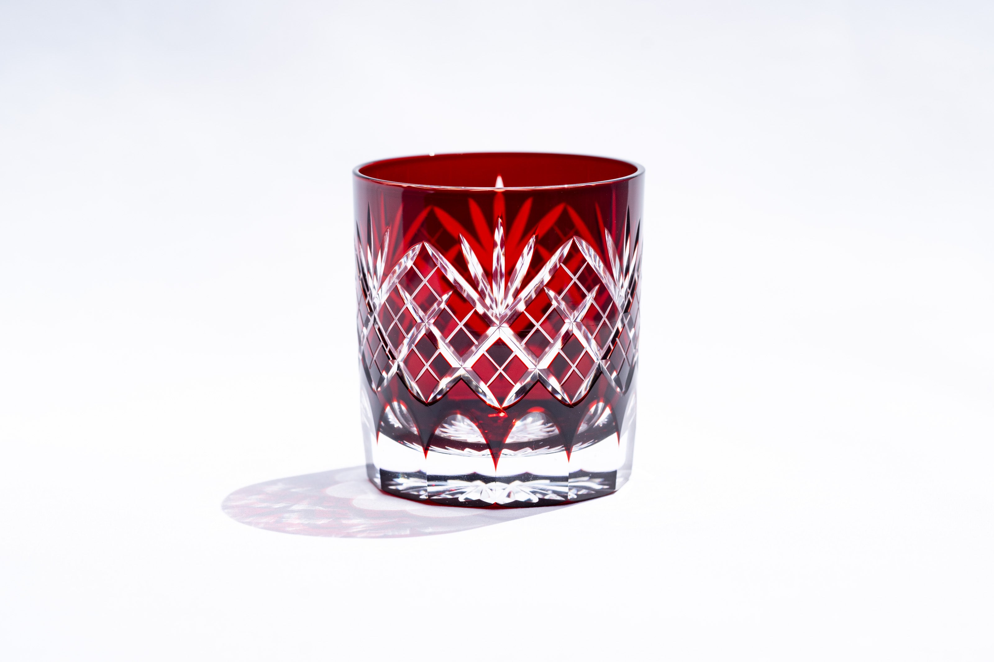 M-131-R 剣矢来重文様 オールド アカ – 硝子工房 彩鳳