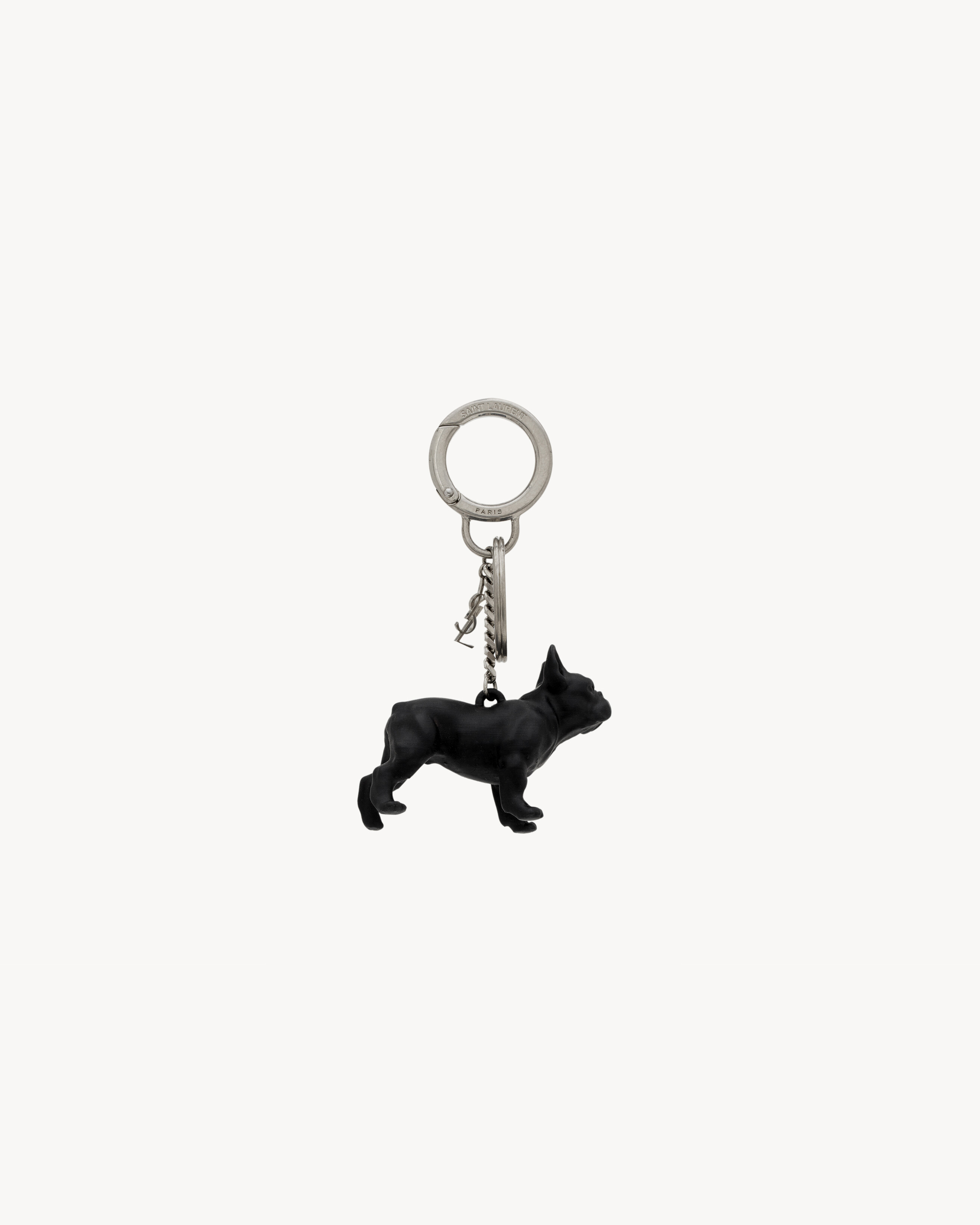 Saint Laurent PEPE keyring in Black | Saint Laurent | YSL EN-US