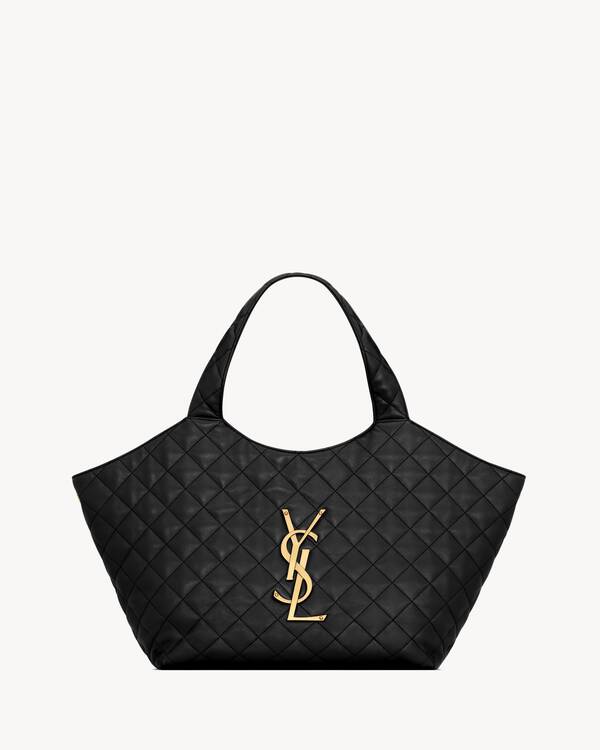 ICARE Medium in quilted nappa in Black | Saint Laurent | YSL EN-US