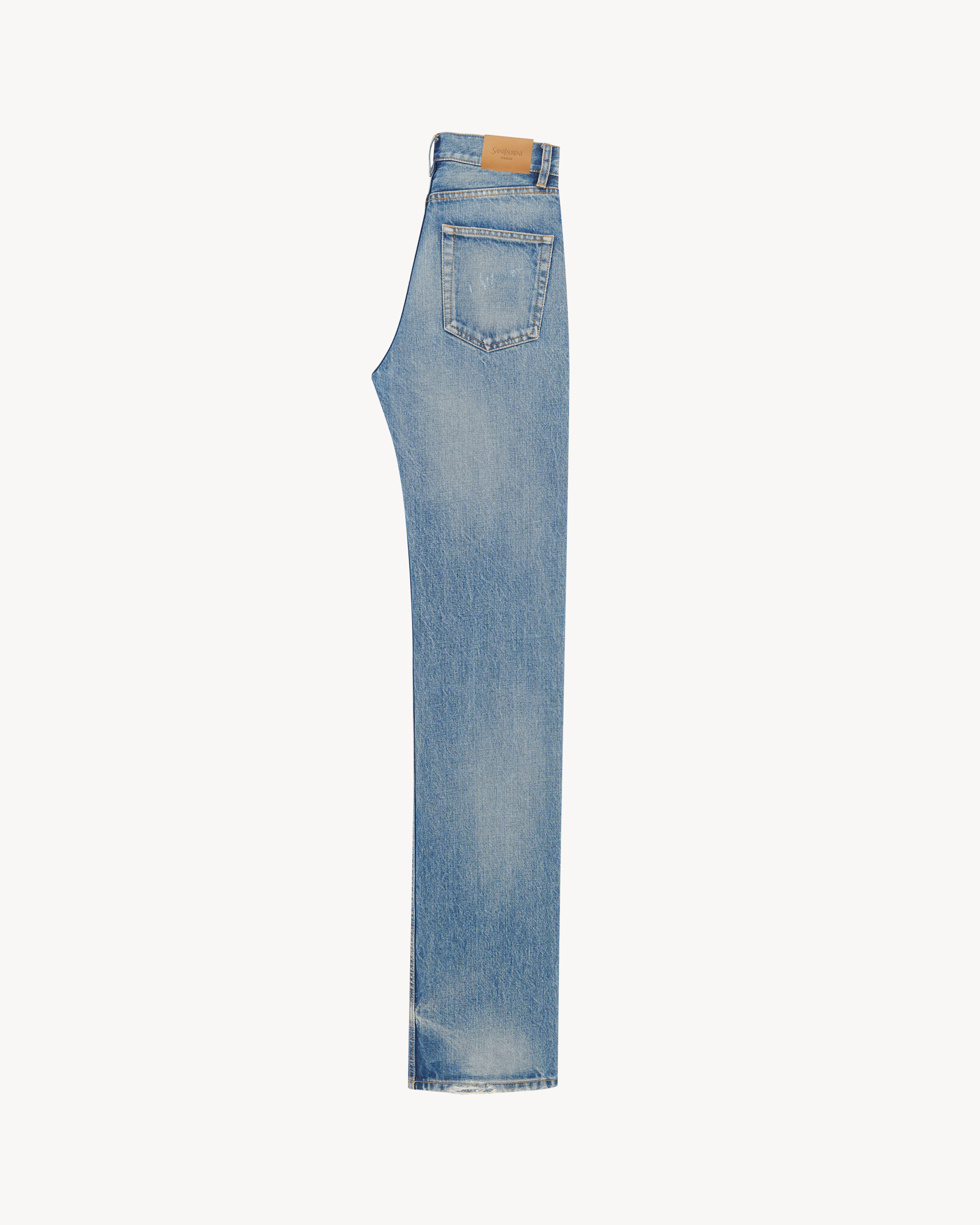 long straight jeans in Blue | Saint Laurent | YSL EN-US