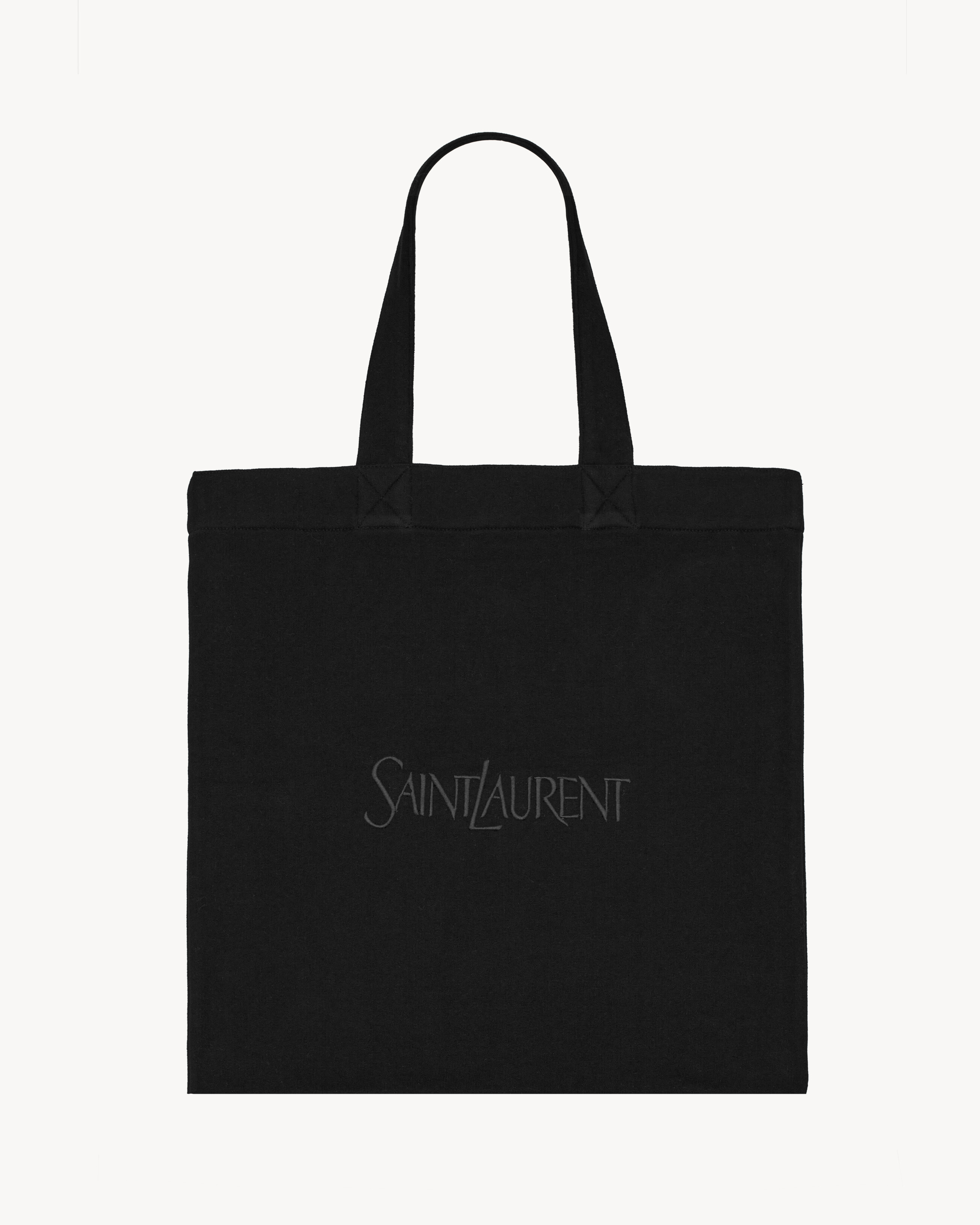 サンローラン トートバッグ（フリース） ブラック | Saint Laurent
