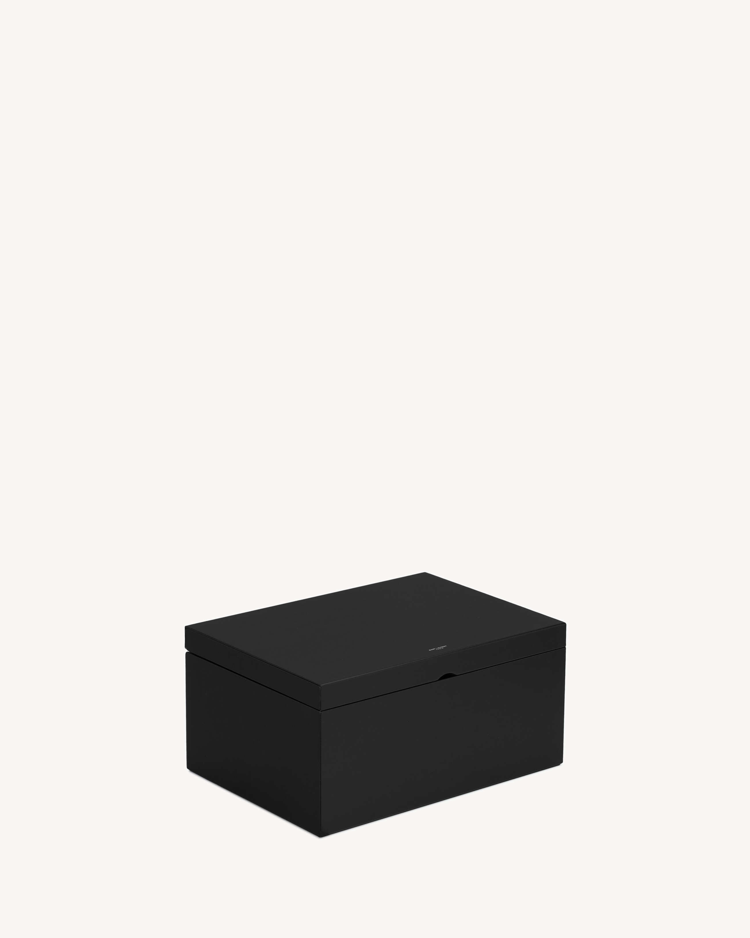 BOX IN SMOOTH LEATHER in Black | Saint Laurent | YSL EN-US