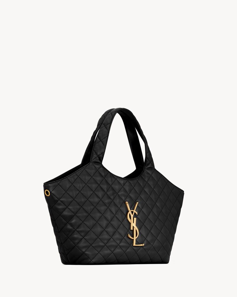 ICARE in quilted lambskin in Black | Saint Laurent | YSL EN-US