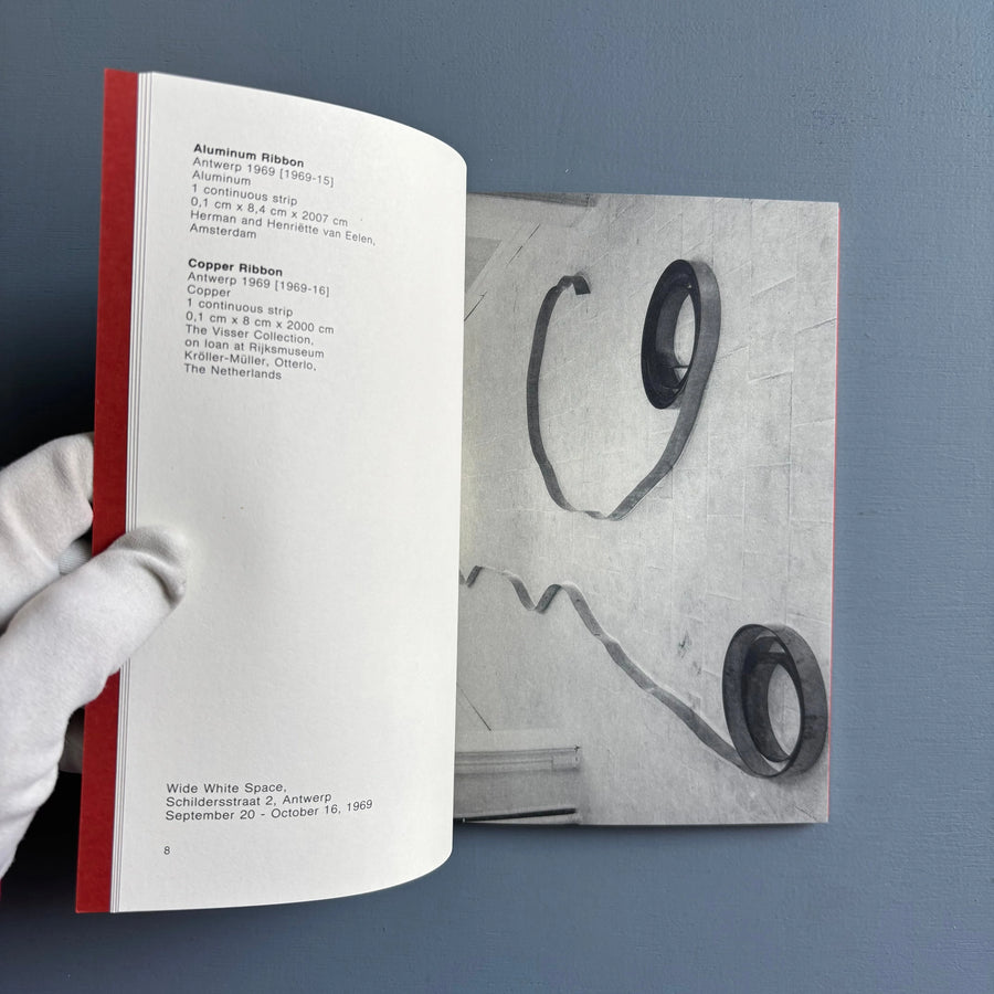 Carl Andre – Works in Belgium - Imschoot 1993 - Saint-Martin Bookshop