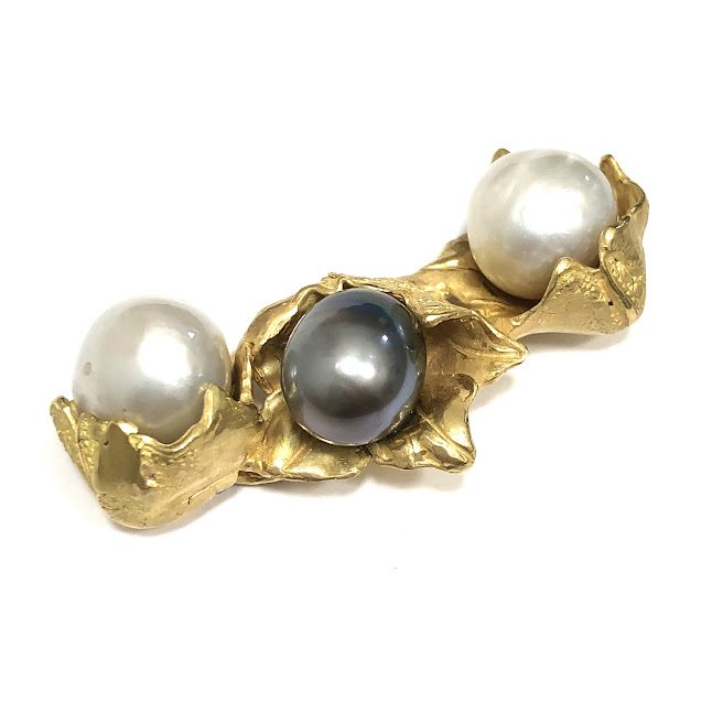 K18 18金 パール ブローチの買取実績 | 買取専門店さすがや