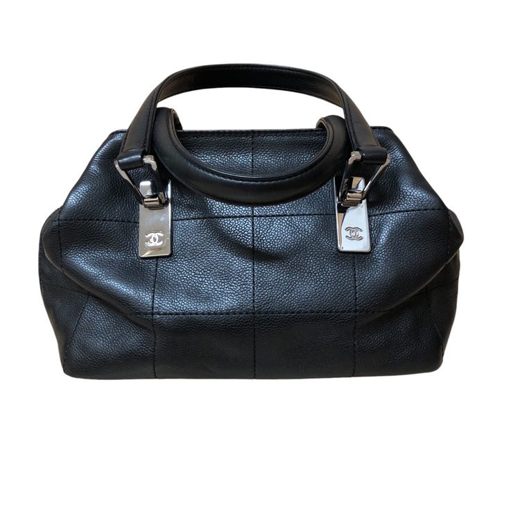 CHANEL シャネル チョコバー ミニボストンバッグ 黒の買取実績 | 買取