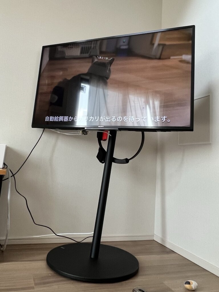 EQUALS WALL A2のテレビスタンドを買ったのでレポ - 旅とネコと好きなもの