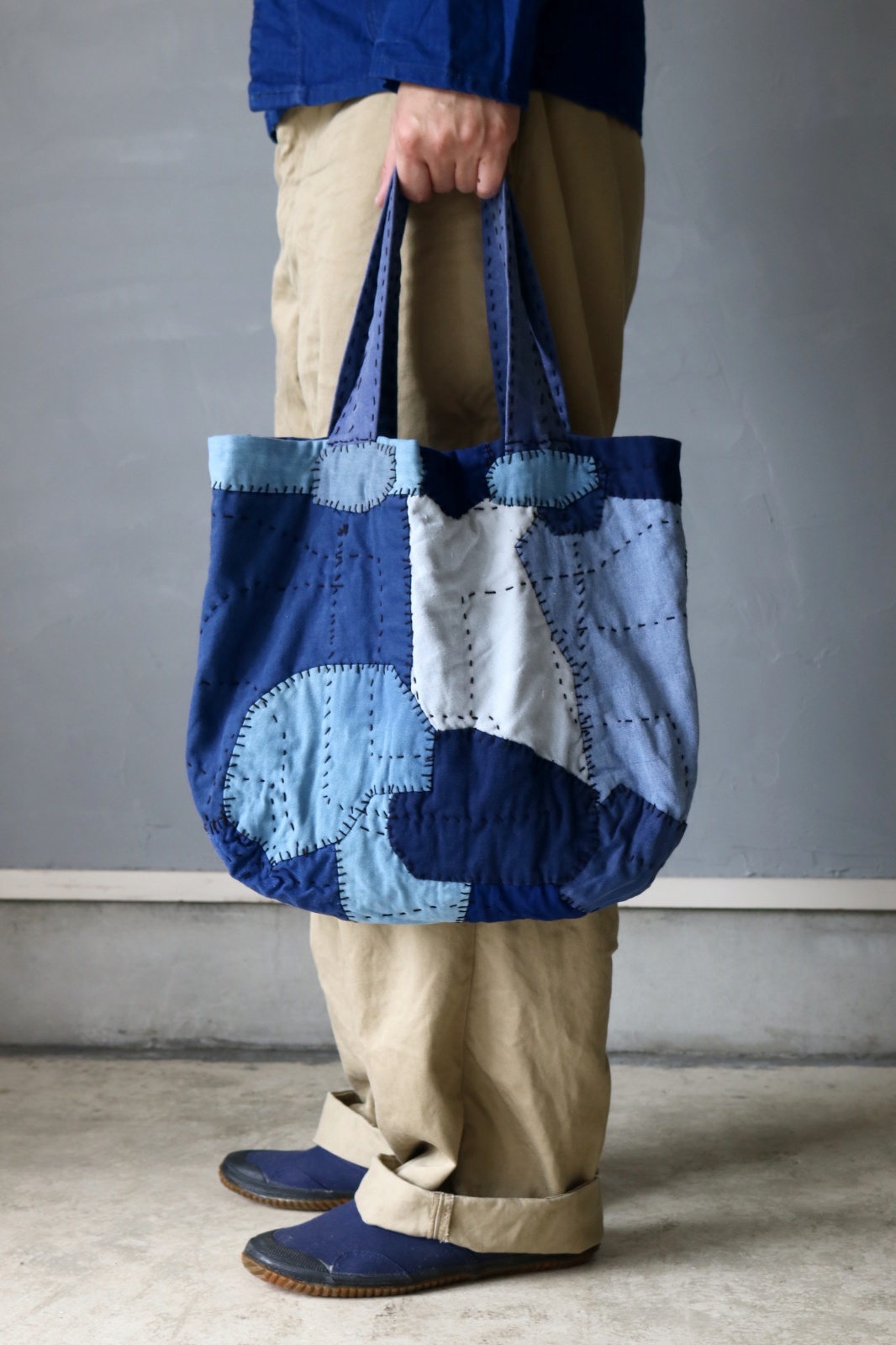 MITSUGU SASAKI】ビンテージリメイク ユーロワークのパッチワーク