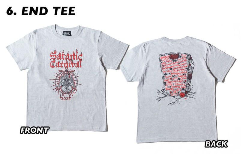 SATANIC CARNIVAL 2022＞Goods INFO!! | SATANIC ENT.
