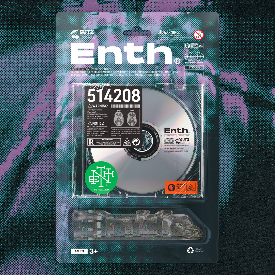 NEWS】ENTHの3rdフルアルバム「ENTH」収録内容発表、500枚限定の初回盤