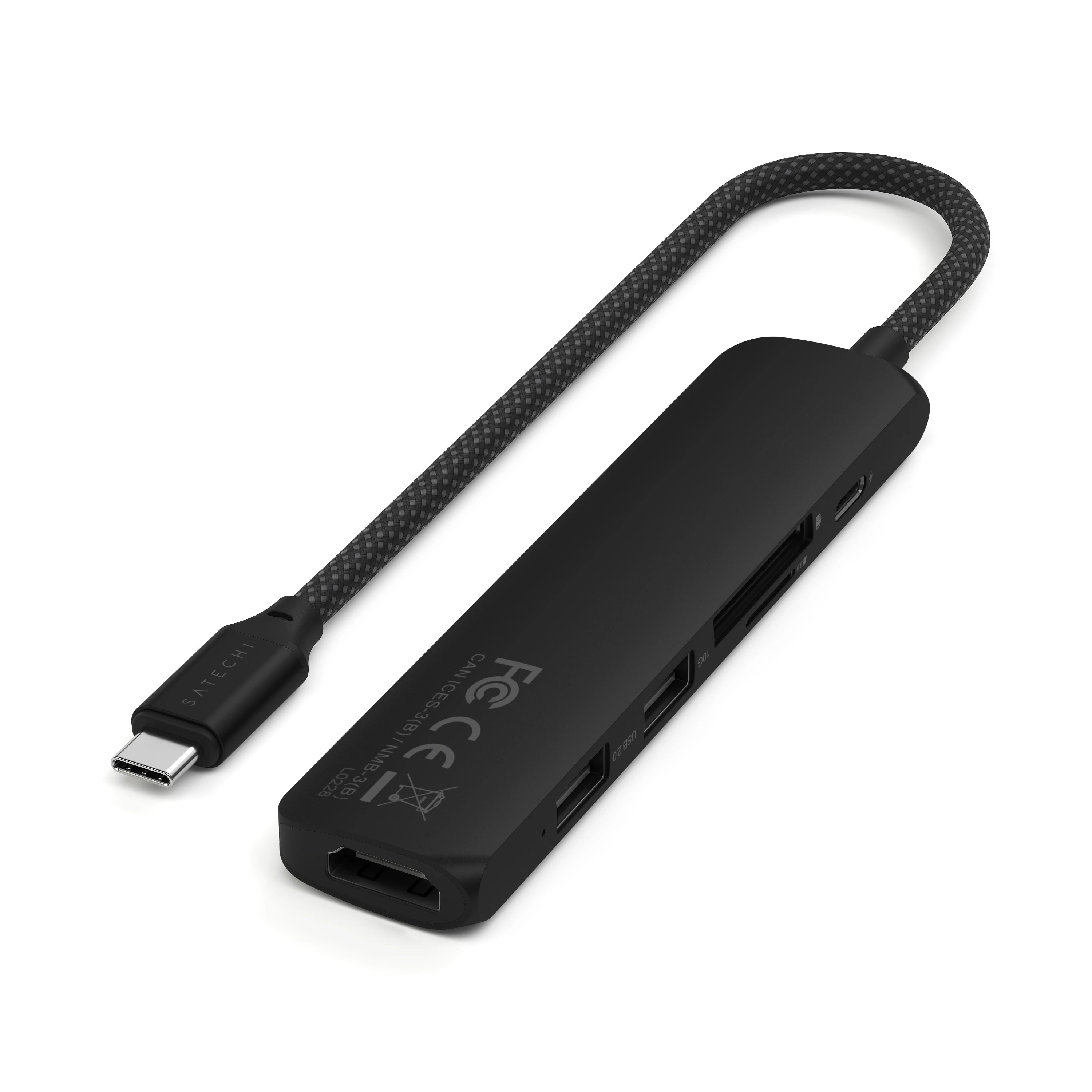 6-in-1 USB-C Slim Multiport Adapter | HDMI Hub – Satechi