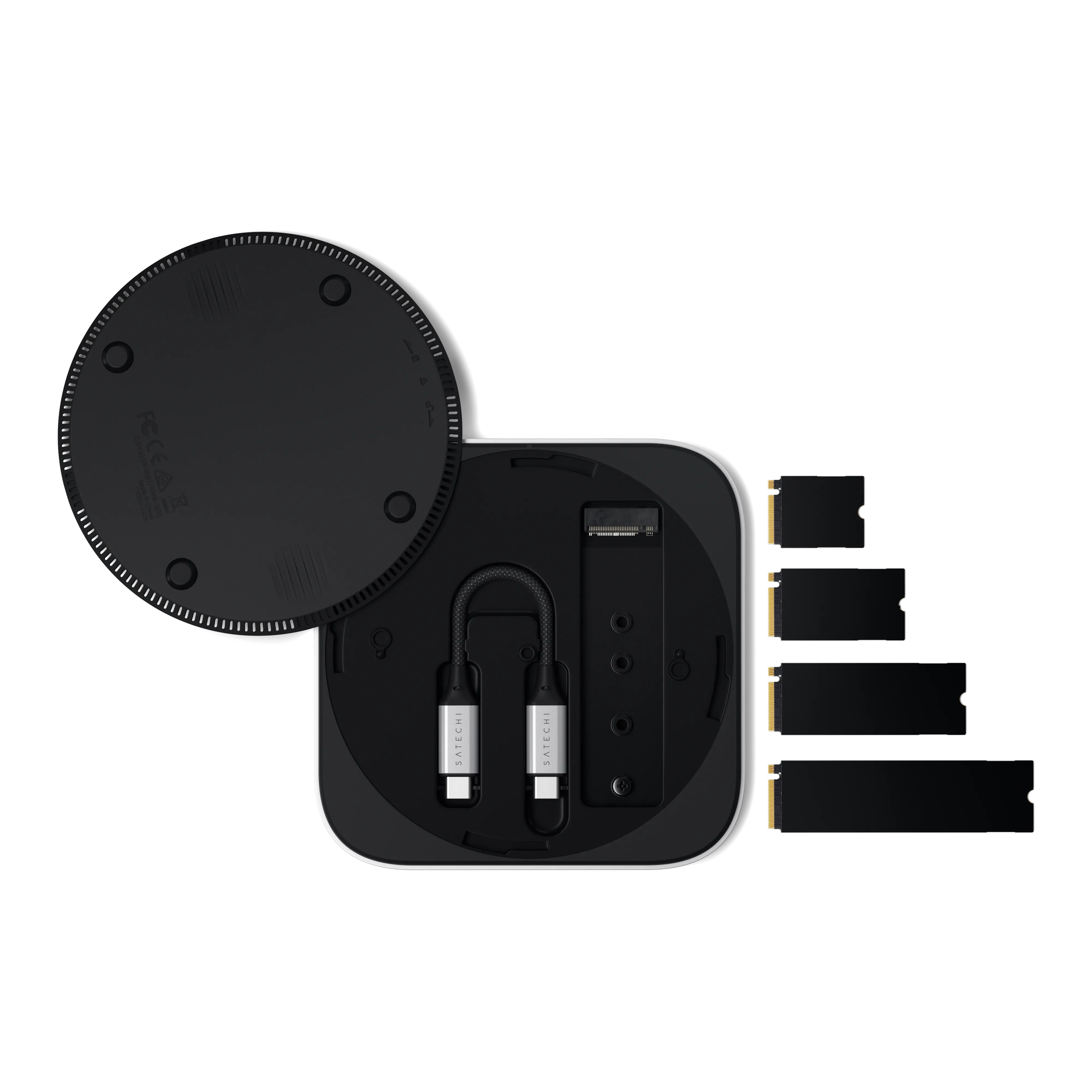 USB4 Slim NVMe SSD Enclosure | 40Gbps Portable – Satechi