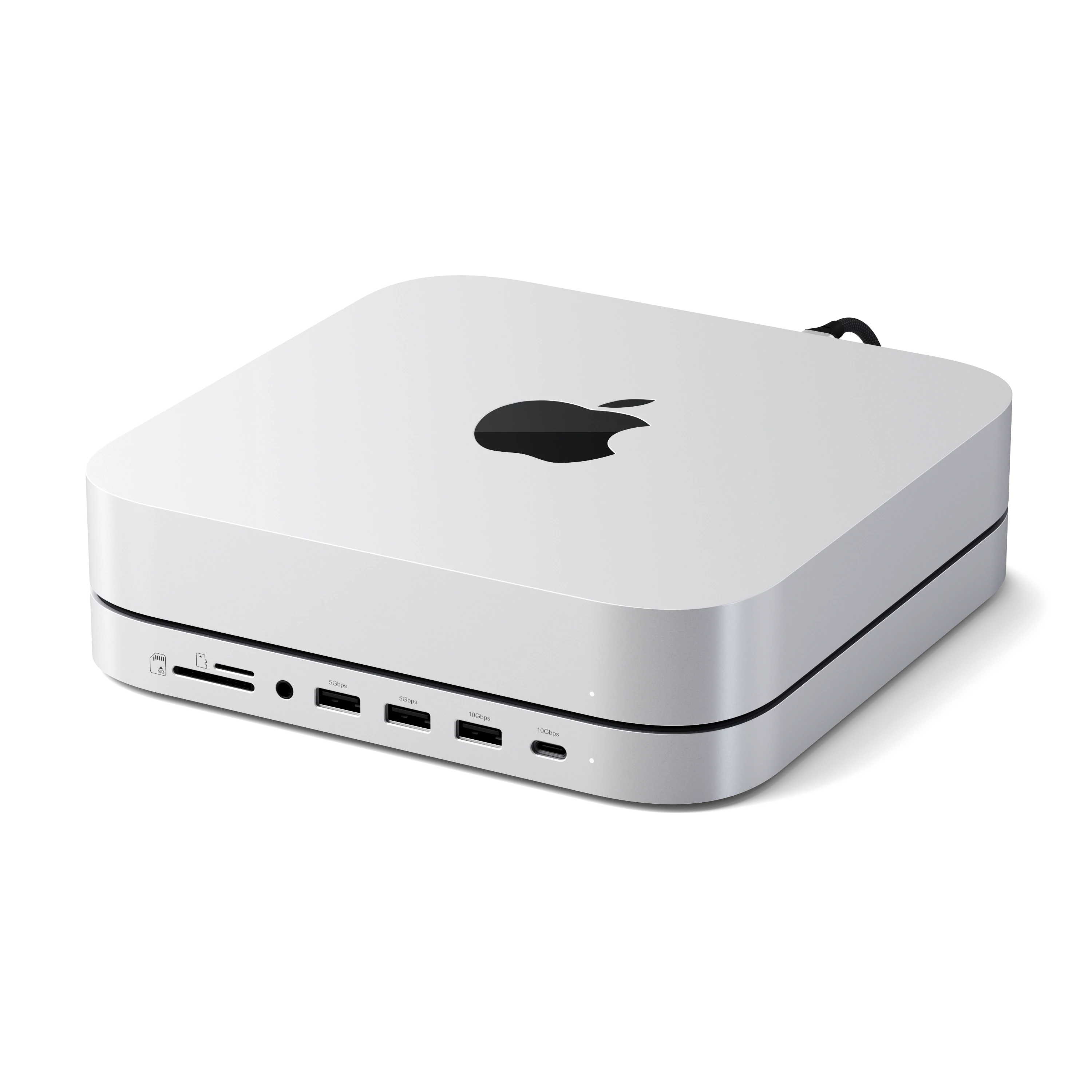 Mac Mini Stand & Hub with NVMe SSD Enclosure – Satechi