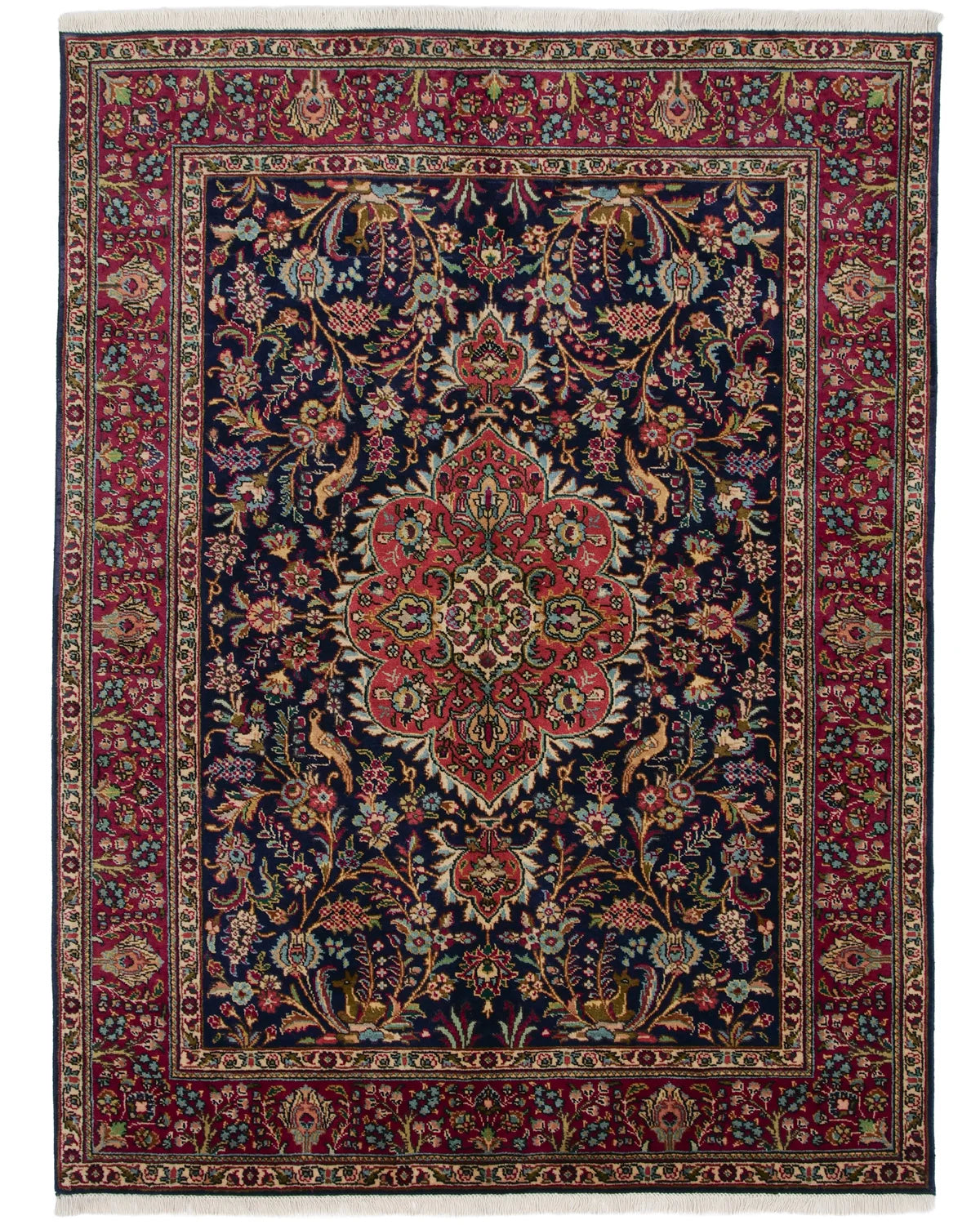 ペルシャ絨毯 ペルシャ絨毯 302x197 手織り 美術品 タブリーズ産