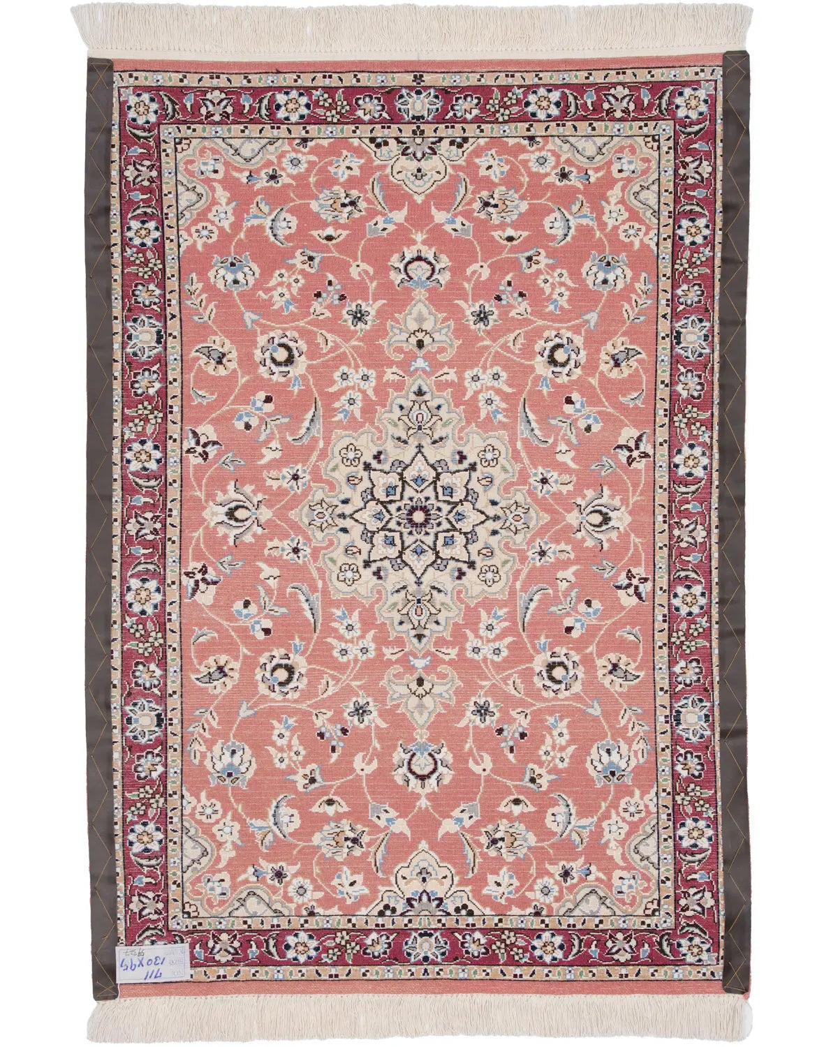ペルシャ絨毯 ナイン産 約95cm x 130cm｜SATHI RUGS