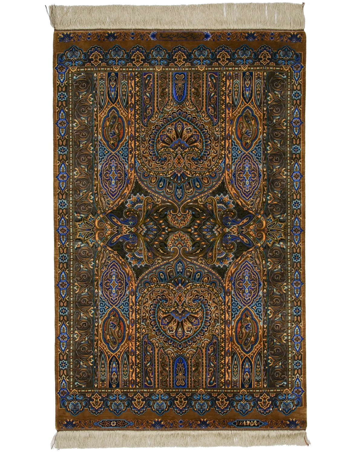 ペルシャ絨毯 シルク【サティラグス | 手織り絨毯専門店】