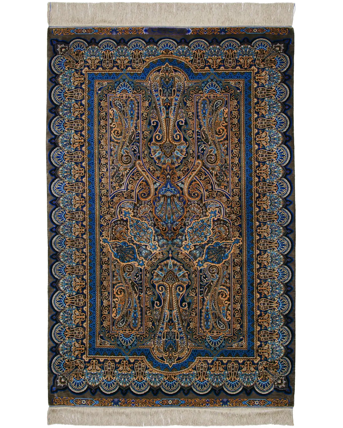 ペルシャ絨毯 シルク【サティラグス | 手織り絨毯専門店】