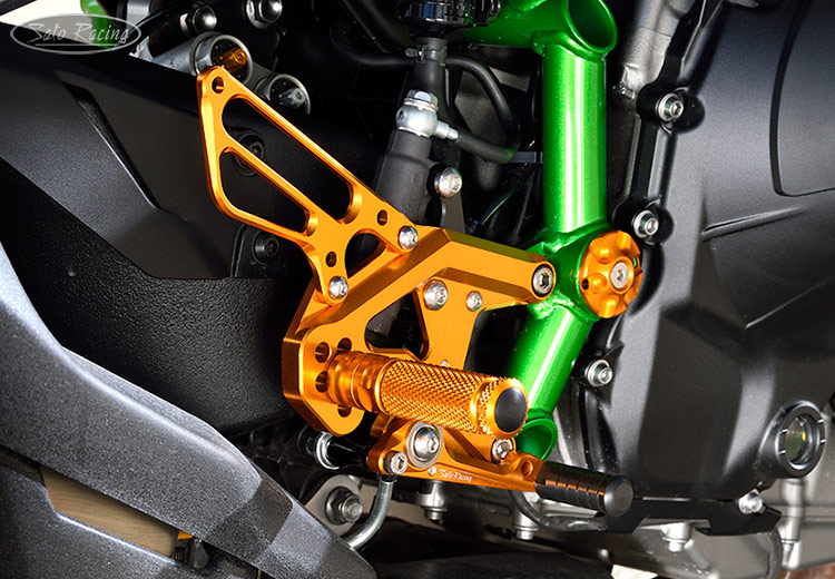 SATO RACING | Rear Sets - Kawasaki Ninja H2 ('15- )