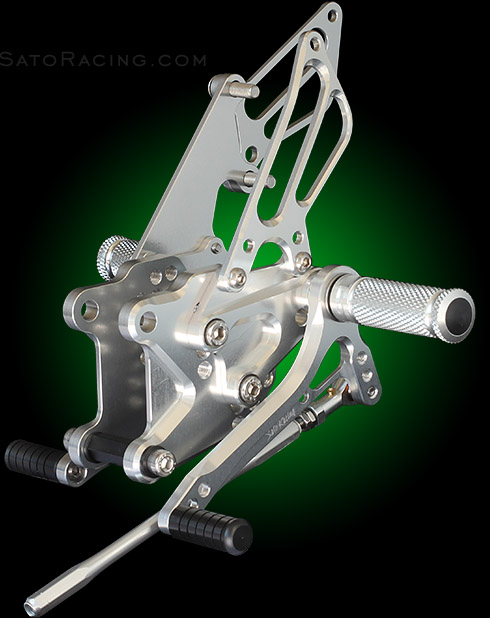 SATO RACING | Rear Sets - Kawasaki ZX-10R ('08-'10)