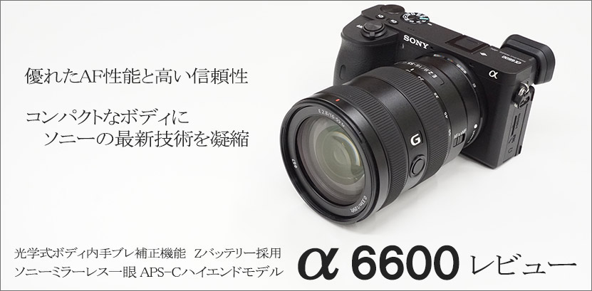 α6600 レビュー 作例付き・実機を使って徹底解説！｜ソニーショップ
