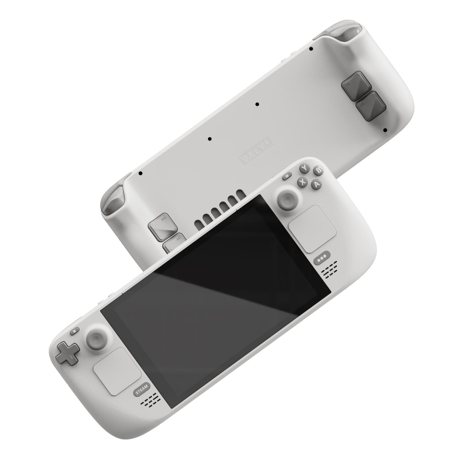 Steam Deck OLED white limited edition theme color: rocker cap