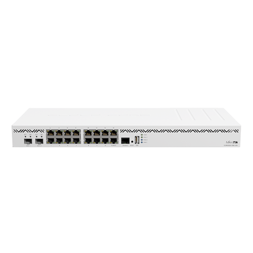 CCR2004-16G 2S+ - 16P GIGA LAN + 2P SFP+ (10G) - MIKROTIK