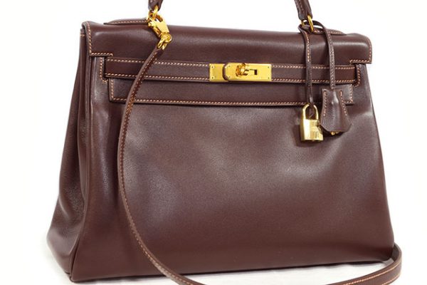 売切】エルメス ケリー32 内縫い ハバナ ヴォーガリバー □B刻印 新品