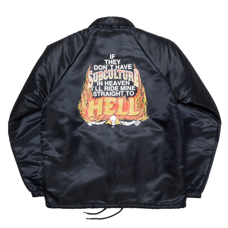 COACHES JACKET / BLACK – SC WEB STORE