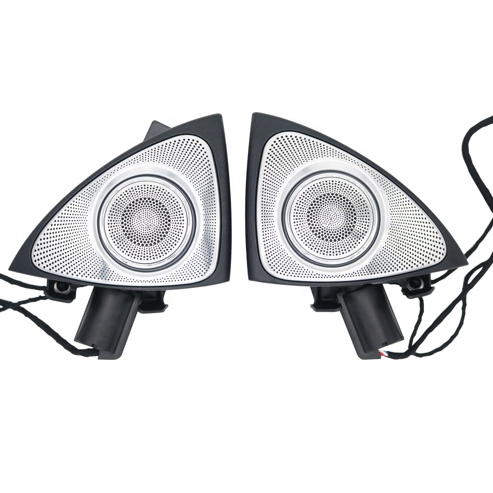 メルセデス Sクラス W222用 3D回転ツイーター スピーカー 7色 64色