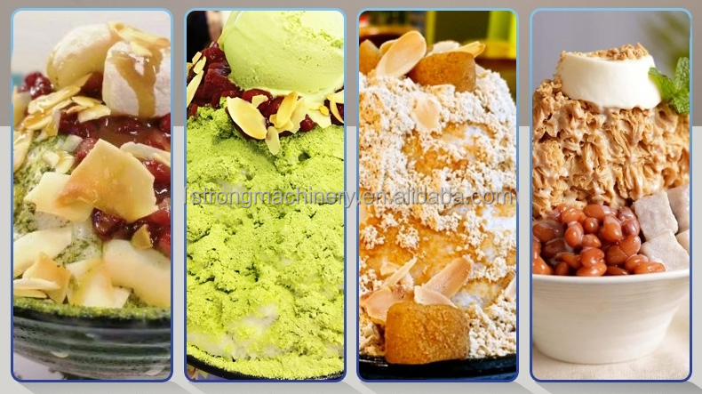 ZB-XBJ60 ミルク雪花クリーム細雪氷製造機 夏用 自動雪花氷製造機 業務