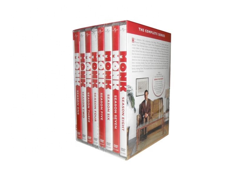 Monk: the Complete Series - 32DVD Boxed Sets DVD Duplication