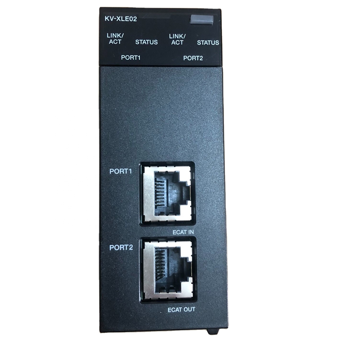 Keyence KV-XLE02 Ethernet Unit for Industrial Networking - 12