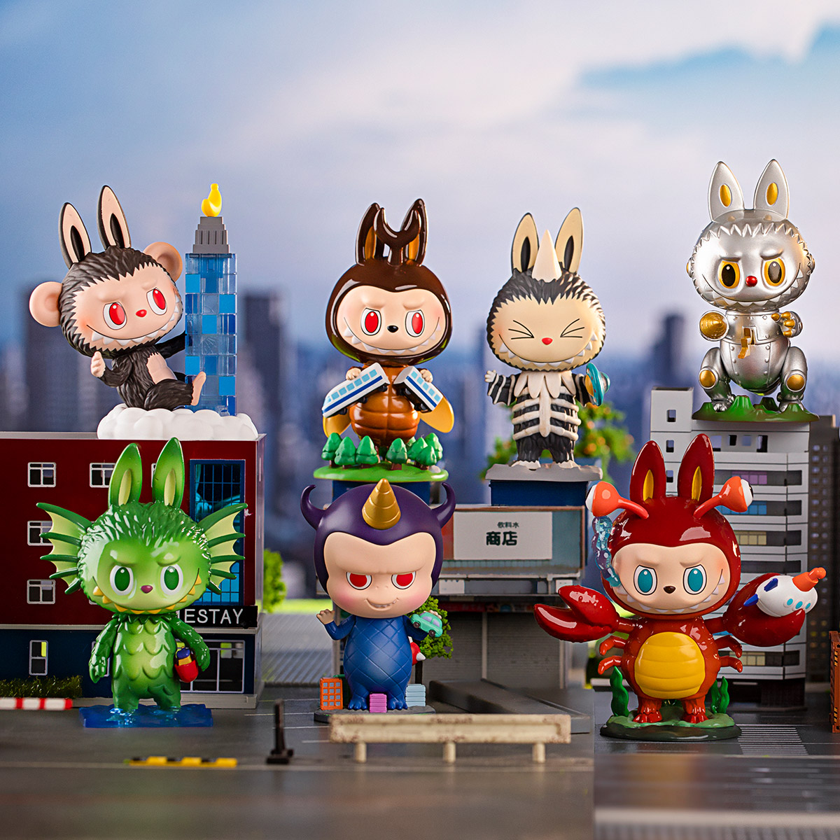 POP MART Kaiju Series - Mystery Boxes of Labubu Dolls