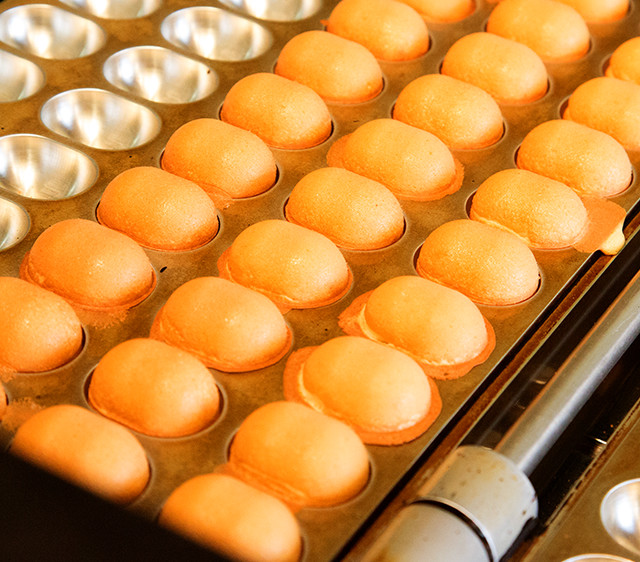 新デザイン ガスベビーカステラメーカー NP-364 ステンレス製