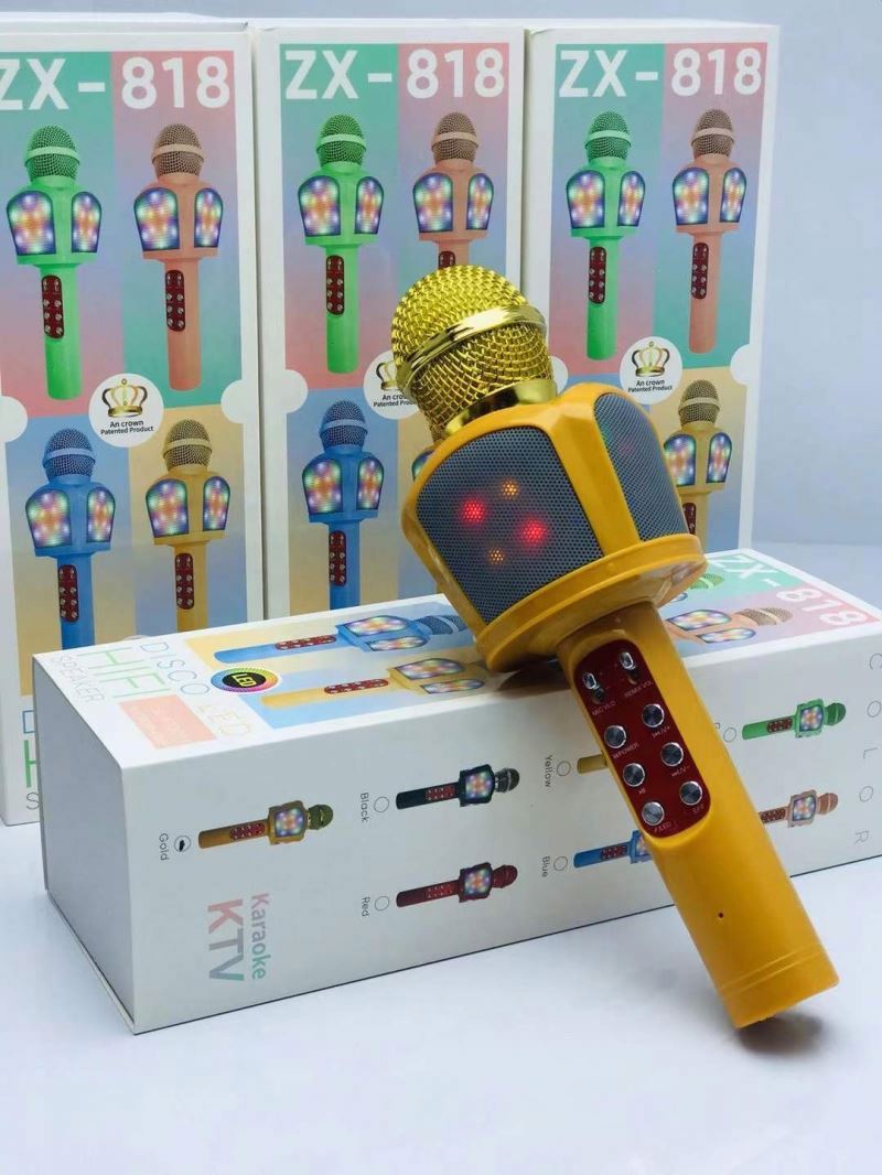 ZX-818ワイヤレストゥースワイヤレスカラオケマイクスピーカーサポート
