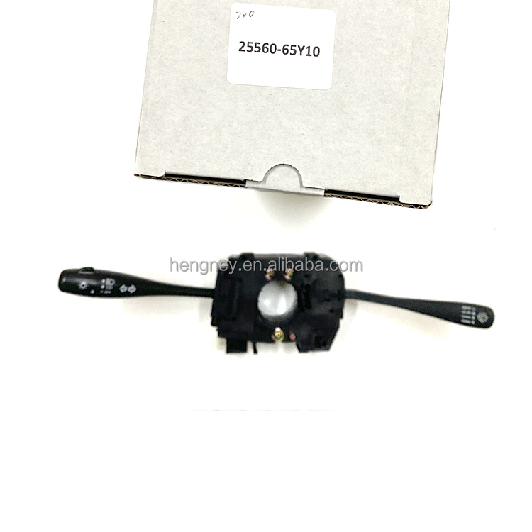 Hengney 25560-65Y10 Headlight Turn Signal Switch for Nissan