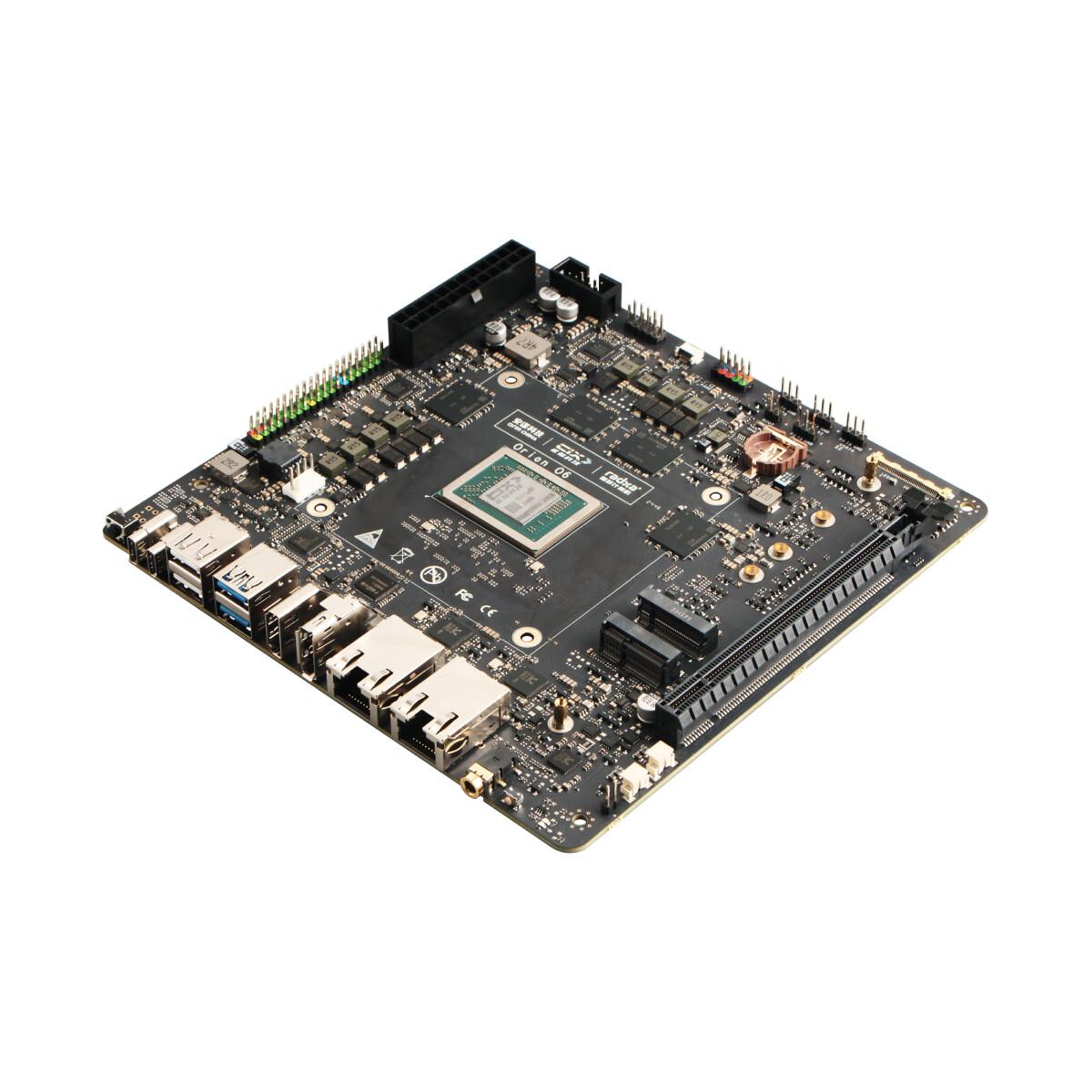 Radxa Orion O6 Mini-ITX Motherboard: Cix P1 12-Core Armv9 SoC with