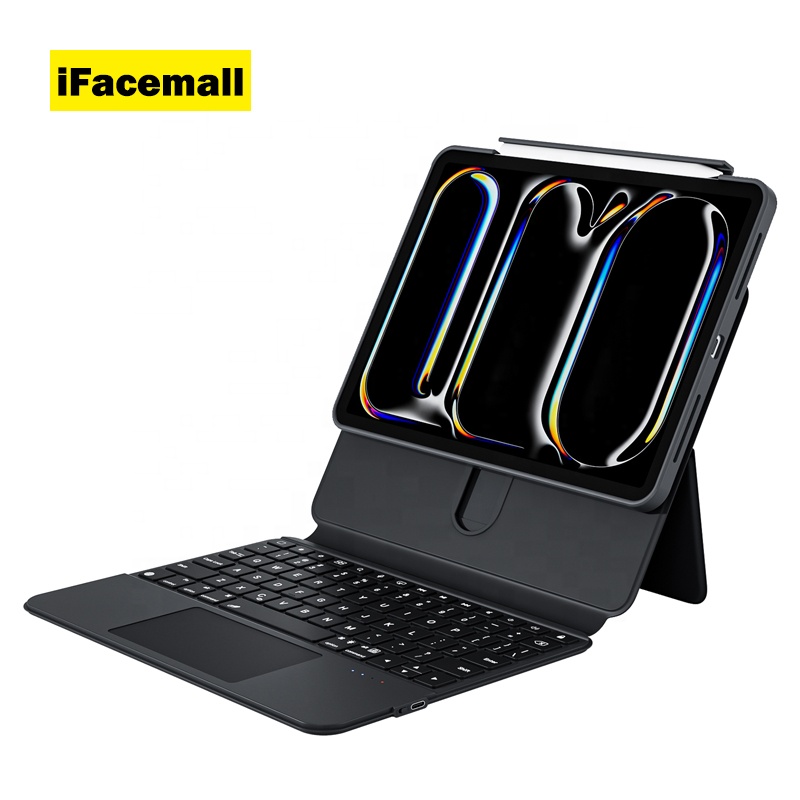 Ifacemall Smart Magic Keyboard for Ipad - Stylish & Functional
