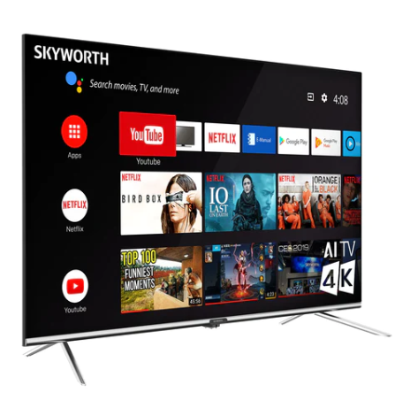 オリジナル Skyworth 50G3A LEDスマートテレビ 4K HDR対応 50インチ