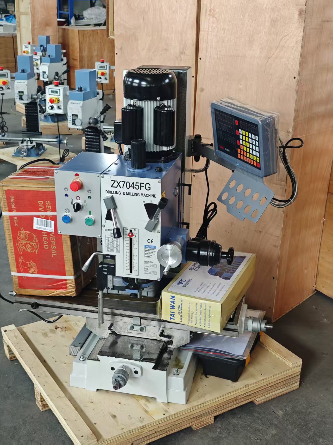 ZX45 Mini Milling Drilling Machine - High-Accuracy Metalworking