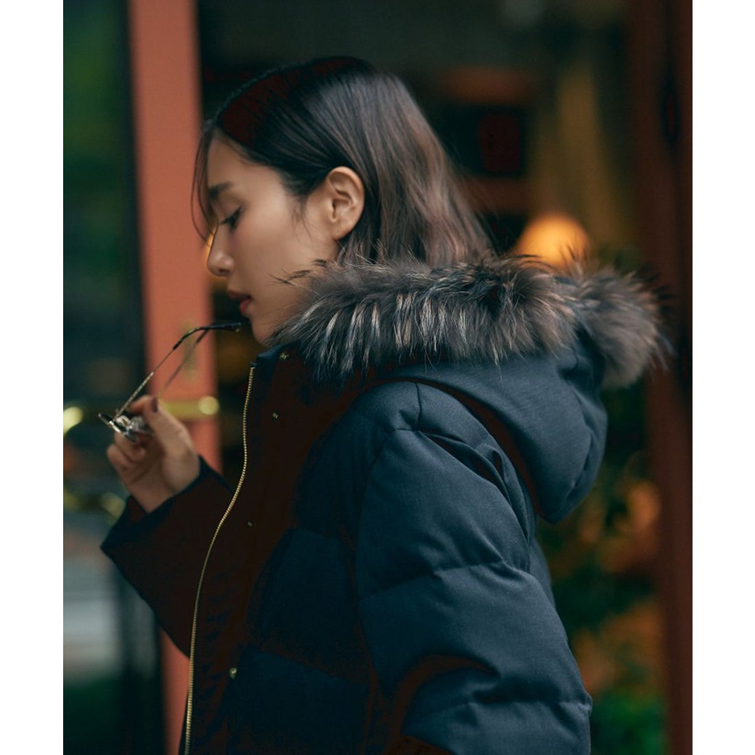 ニジュウサンク 23区 【滝沢眞規子さん着用】リュクス ダウンコート